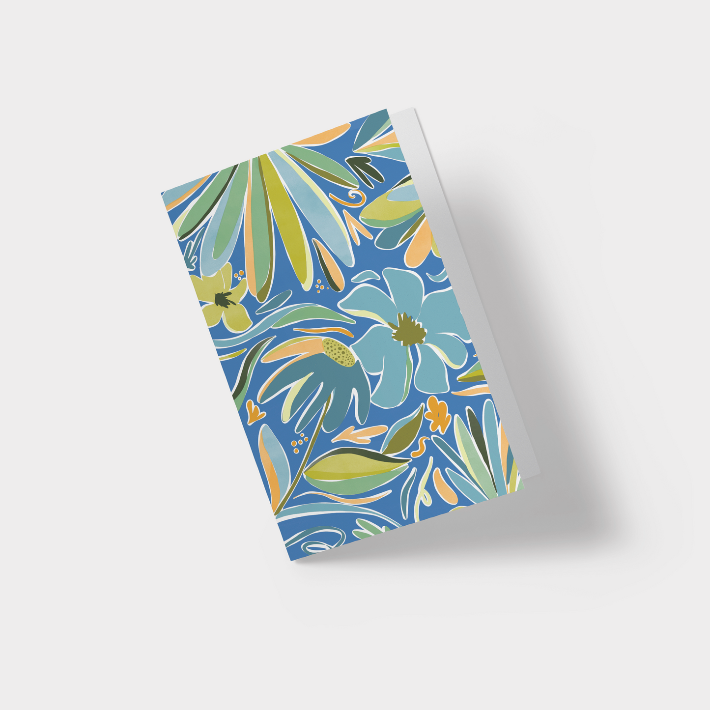 Beach Floral Greeting Card