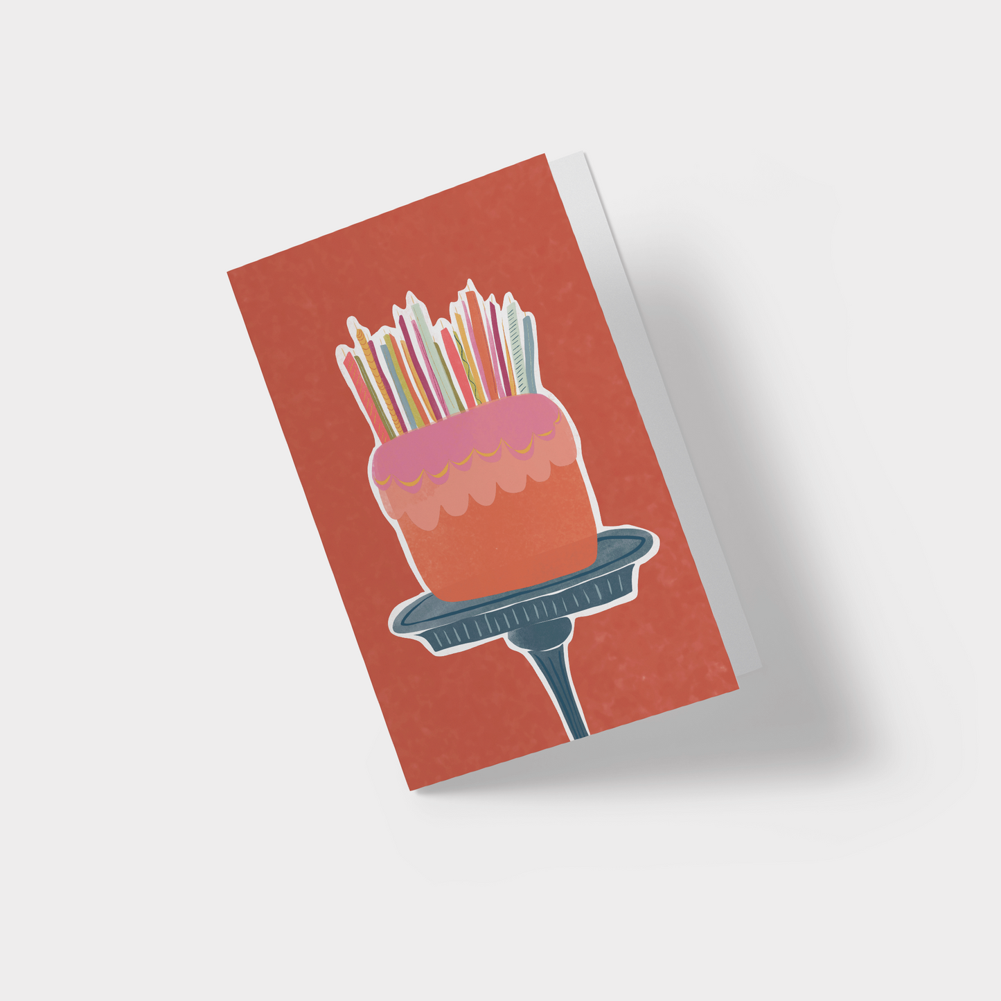 Birthday Cake Greeting Card