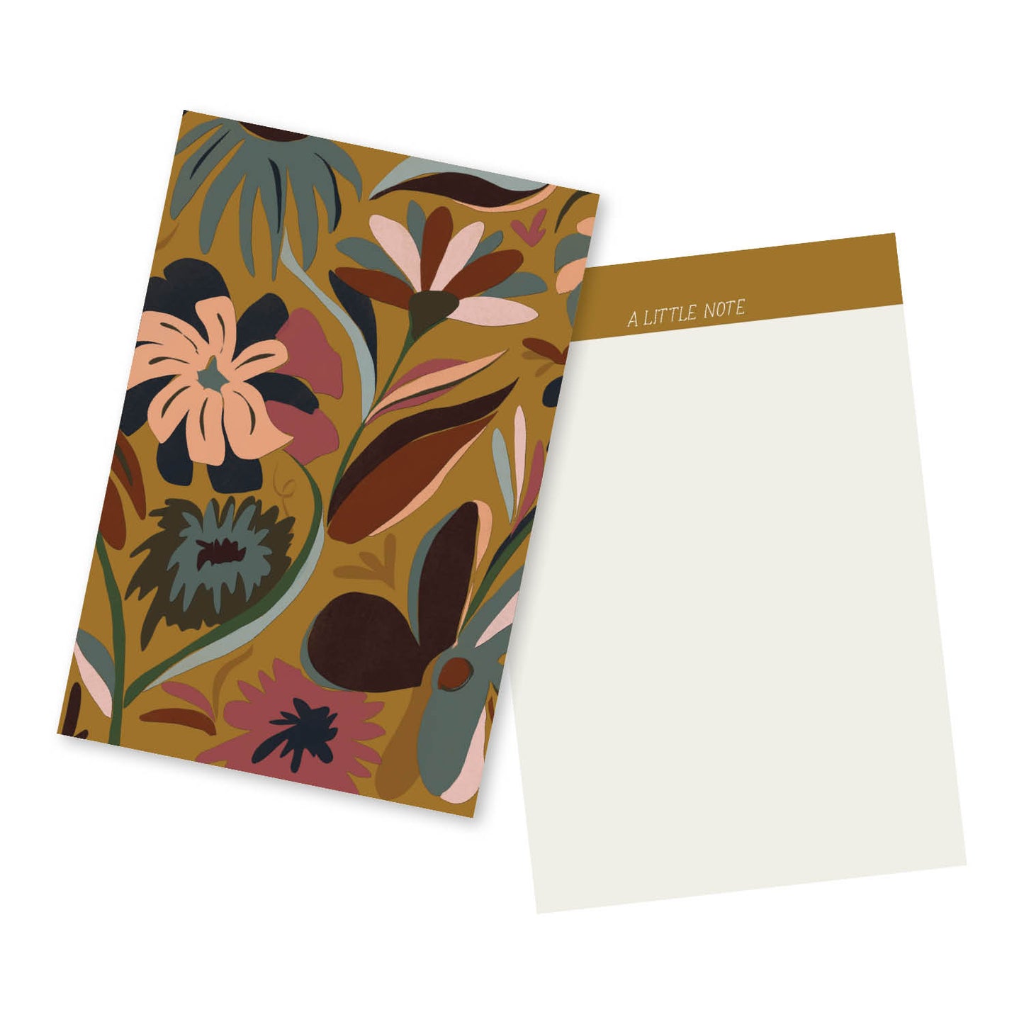 Earthy Bloom Flat Notecards