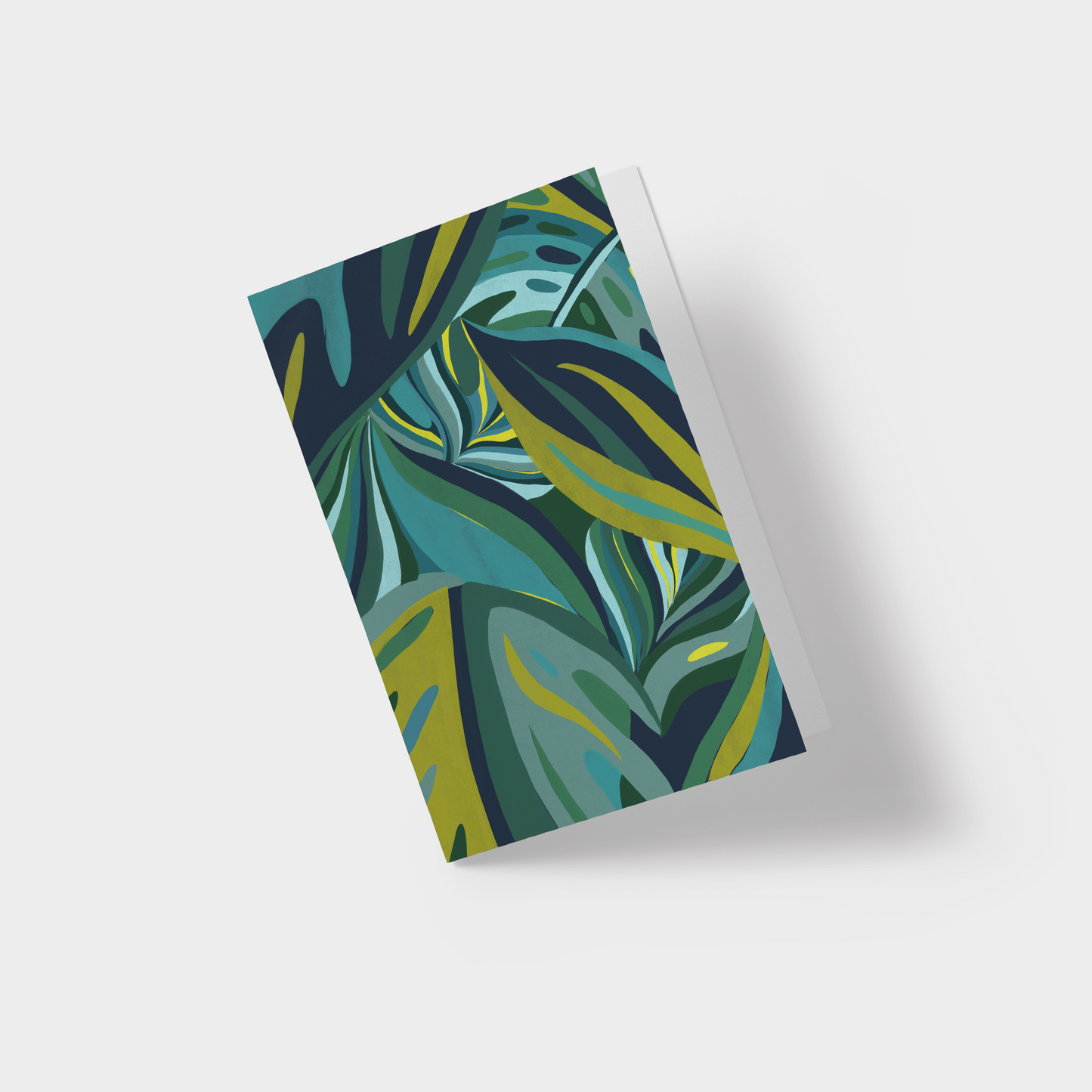 Jungle Monsterra Greeting Card