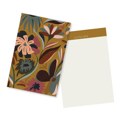 Earthy Bloom Flat Notecards