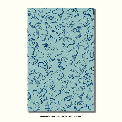 Dog Lover Printable Card Bundle – Instant Download