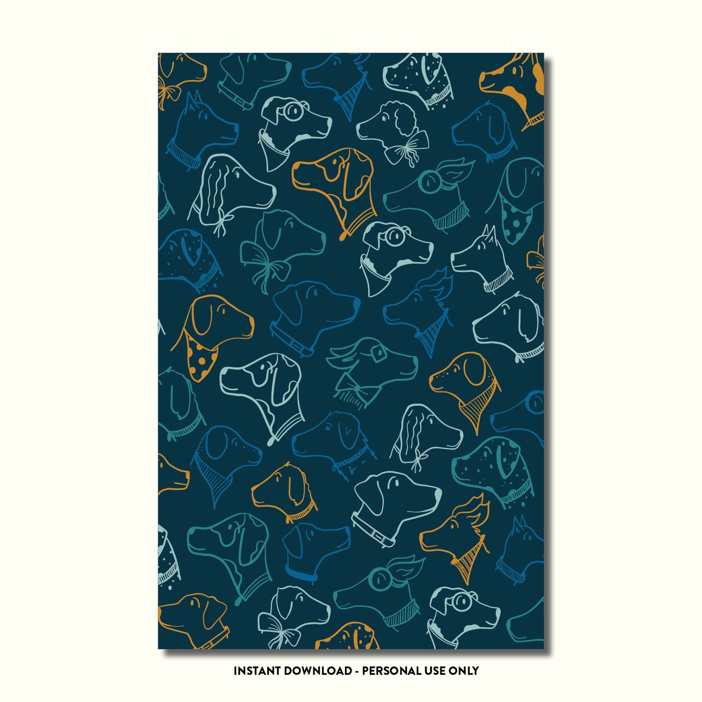 Dog Lover Printable Card Bundle – Instant Download