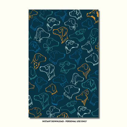 Dog Lover Printable Card Bundle – Instant Download
