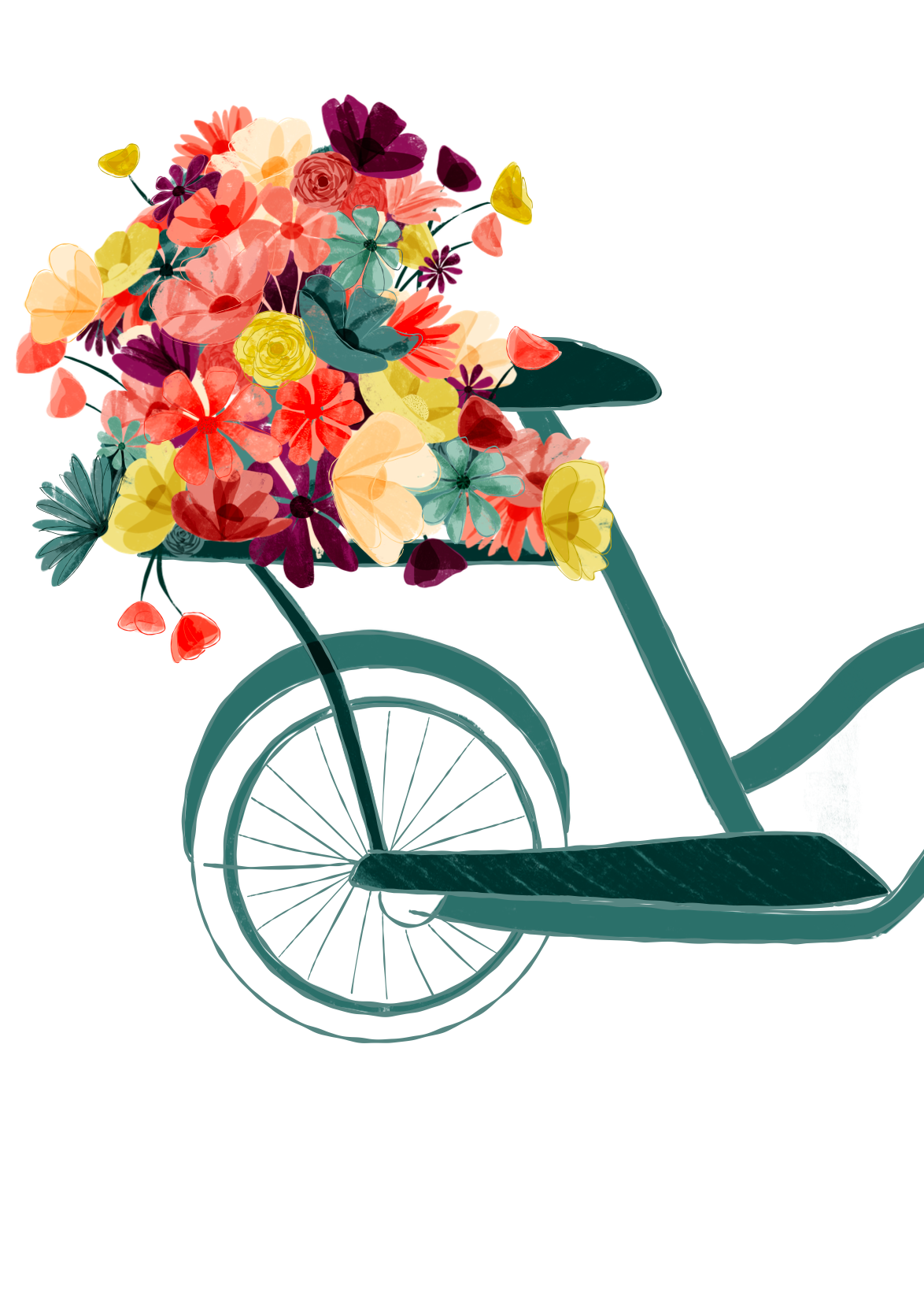 Flower Bike